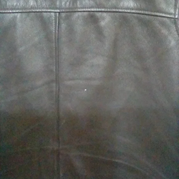 Men's Brown Coronado Leather Vest - Picture 3 of 11